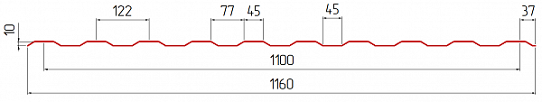 Профлист С10-1100