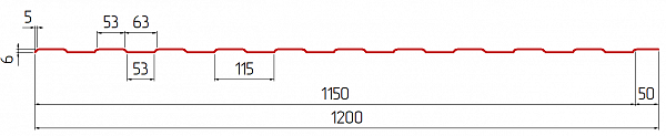 Профлист С8-1150